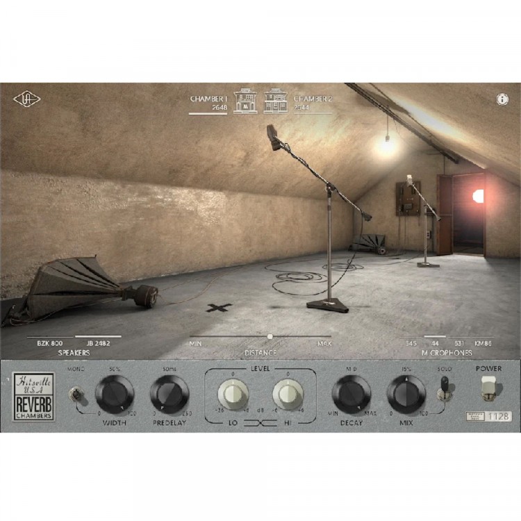 Universal Audio UAD Hitsville Reverb Chambers Plugins 效果器 (序號下載版)